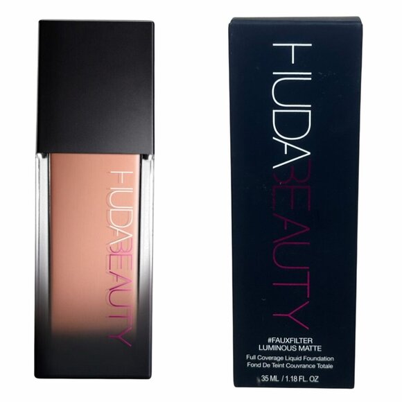 HUDABEAUTY FauxFilter Luminous Matte Foundation Beignet 335B NIB Authentic - Picture 1 of 9